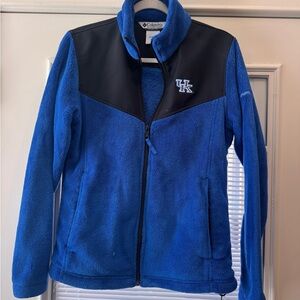 Columbia Kids Royal Blue and Black Fleece Jacket